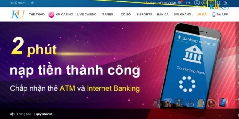 3 bước là là đã hoàn thành xong việc rút tiền